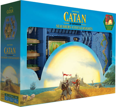 Catan 3D: Seafarers and Cities & Knights available at 401 Games Canada