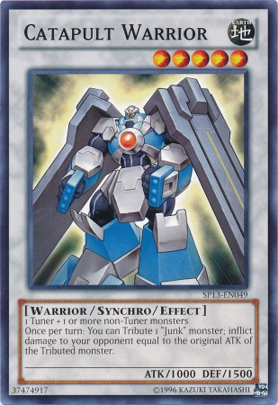 Catapult Warrior - SP13-EN049 - Starfoil Rare - Unlimited available at 401 Games Canada