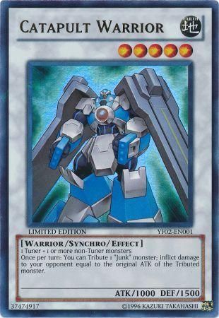 Catapult Warrior - YF02-EN001 - Ultra Rare available at 401 Games Canada