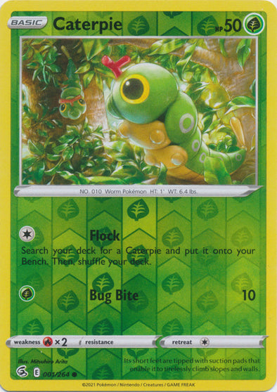 Caterpie - 001/264 - Common - Reverse Holo available at 401 Games Canada