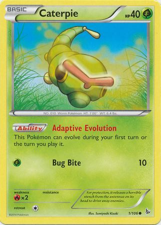 Caterpie - 1/106 - Common available at 401 Games Canada