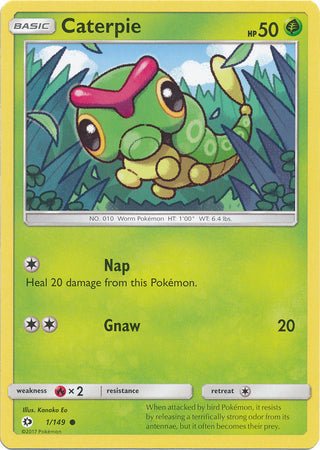Caterpie - 1/149 - Common available at 401 Games Canada