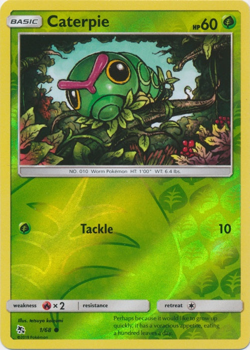 Caterpie - 1/68 - Common - Reverse Holo available at 401 Games Canada
