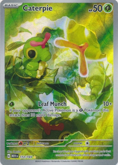 Caterpie - 172/165 - Illustration Rare available at 401 Games Canada