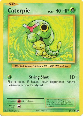 Caterpie - 3/108 - Common available at 401 Games Canada