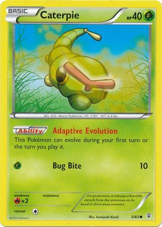 Caterpie - 3/83 - Common available at 401 Games Canada