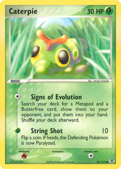 Caterpie - 56/112 - Common available at 401 Games Canada