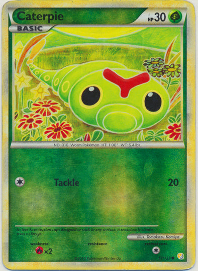 Caterpie - 57/123 - Common - Reverse Holo available at 401 Games Canada