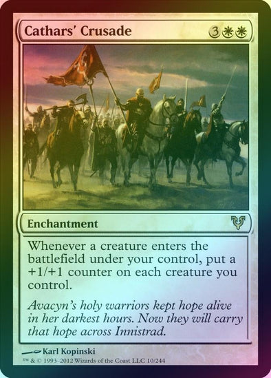 401 Games Canada - Cathars' Crusade (Foil) (AVR) 401 Games Canada - Cathars' Crusade (Foil) (AVR)