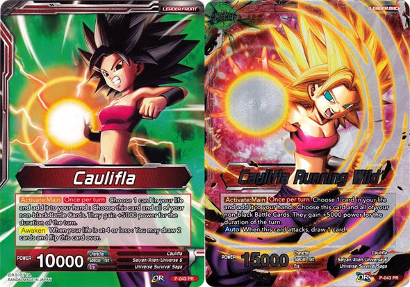 Caulifla / Caulifla Running Wild - P-043 - Promo (Foil) available at 401 Games Canada