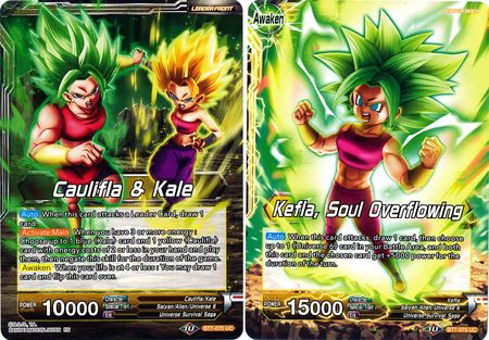 Caulifla & Kale // Kefla, Soul Overflowing - BT7-075 - Uncommon available at 401 Games Canada