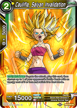 Caulifla, Saiyan Invalidation - DB2-100 - Uncommon available at 401 Games Canada