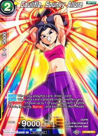 Caulifla, Spunky Allure - P-180 - Promo available at 401 Games Canada