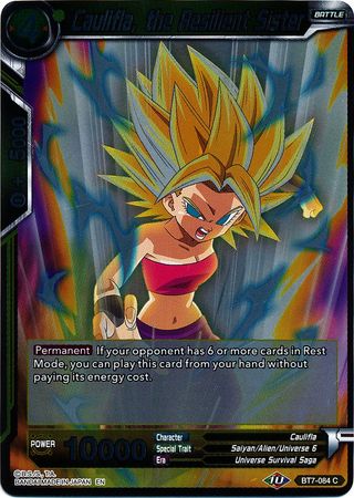 Caulifla, the Resilient Sister - BT7-084 - Common (FOIL) available at 401 Games Canada