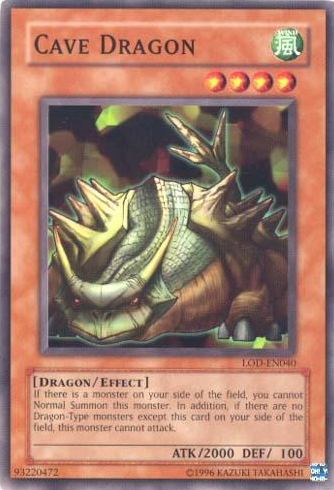 Cave Dragon - LOD-EN040 - Common - Unlimited Worldwide available at 401 Games Canada