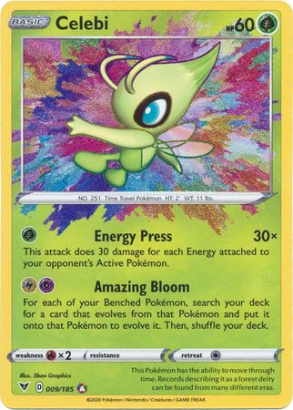 Celebi - 009/185 - Amazing Rare available at 401 Games Canada