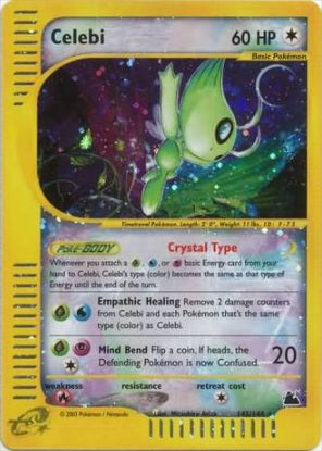 Celebi - 145/144 - Holo available at 401 Games Canada