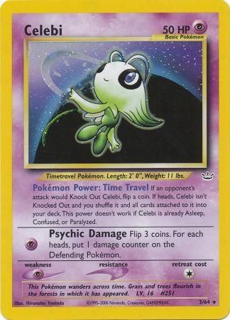 Celebi - 3/64 - Holo - Unlimited available at 401 Games Canada