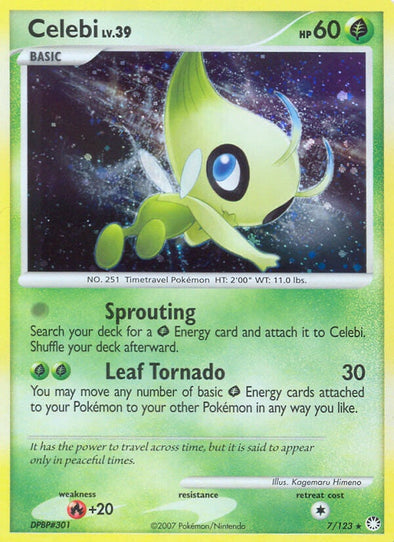 Celebi - 7/123 - Holo Rare available at 401 Games Canada