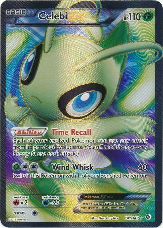Celebi EX - 141/149 - Full Art Ultra Rare available at 401 Games Canada