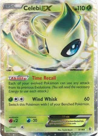 Celebi EX - 9/149 - Ultra Rare available at 401 Games Canada