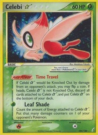 Celebi Gold Star - 100/100 - Ultra Rare available at 401 Games Canada