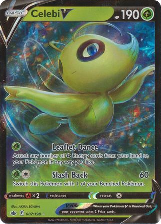 Celebi V - 007/198 - Ultra Rare available at 401 Games Canada