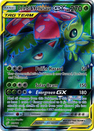 Celebi & Venusaur GX - 159/181 - Full Art Ultra Rare available at 401 Games Canada