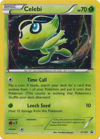 Celebi - XY187 - Holo Promo available at 401 Games Canada