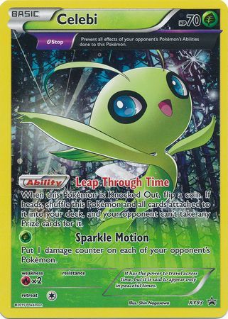 Celebi - XY93 - Ultra Rare Promo available at 401 Games Canada