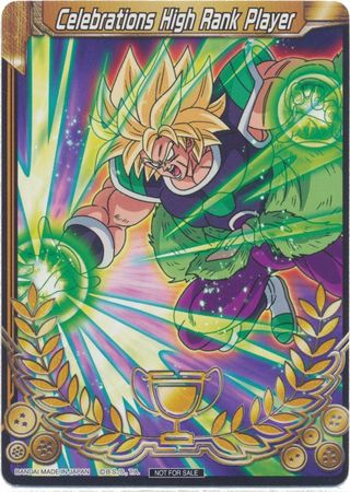 Celebrations High Rank Player - SS Broly - Merit Token (Celebrations 2019) (Top 50) available at 401 Games Canada