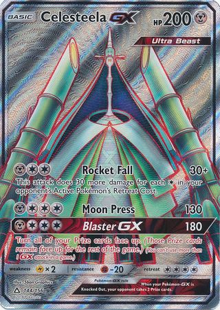Celesteela GX - 144/156 - Full Art Ultra Rare available at 401 Games Canada