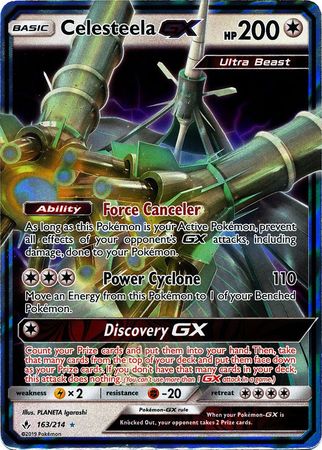 Celesteela GX - 163/214 - Ultra Rare available at 401 Games Canada