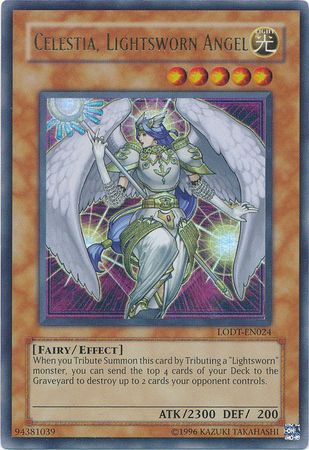 Celestia, Lightsworn Angel - LODT-EN024 - Ultra Rare - Unlimited available at 401 Games Canada