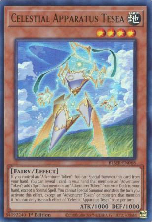 Celestial Apparatus Tesea - BLMR-EN068 - Ultra Rare - 1st Edition available at 401 Games Canada
