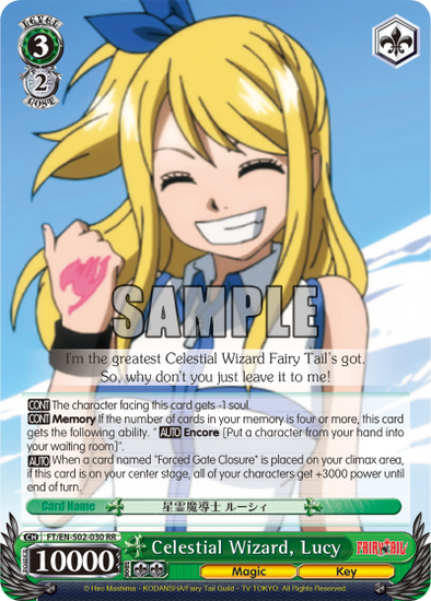 Celestial Wizard, Lucy - FT/EN-S02-030 - Double Rare available at 401 Games Canada