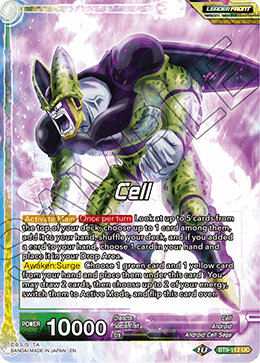 Cell // Cell, Perfection Surpassed - BT9-112 - Uncommon (FOIL) available at 401 Games Canada