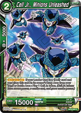 Cell Jr., Minions Unleashed - BT9-040 - Common available at 401 Games Canada