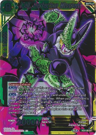 Cell, Perfection Misspent - XD3-09 - Starter Rare (Foil) available at 401 Games Canada