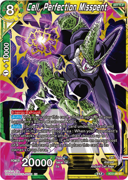 Cell, Perfection Misspent - XD3-09 - Starter Rare available at 401 Games Canada