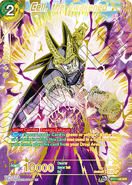 Cell, the Awakened - BT17-146 - Special Rare (SPR) available at 401 Games Canada