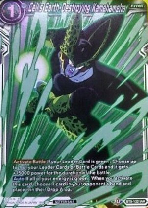 Cell's Earth-Destroying Kamehameha - BT9-132 - Iconic Attack Rare - Event Pack 09 Promo available at 401 Games Canada