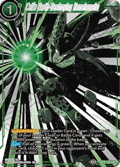 Cell's Earth-Destroying Kamehameha - BT9-132 - Iconic Attack Rare available at 401 Games Canada