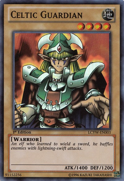 Celtic Guardian - LCYW-EN003 - Super Rare - 1st Edition available at 401 Games Canada