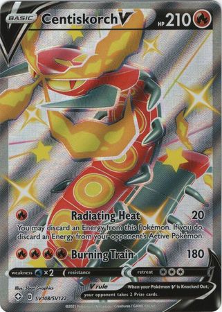 Centiskorch V - SV108/SV122 - Shiny Rare available at 401 Games Canada