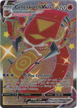 Centiskorch VMAX - SV109/SV122 - Shiny Rare available at 401 Games Canada