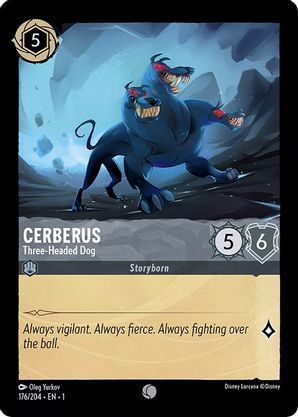 Cerberus (Three-Headed Dog) - 176/204 - Common available at 401 Games Canada