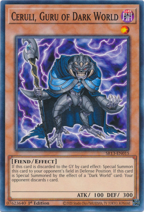 Ceruli, Guru of Dark World - SR13-EN015 - Common - 1st Edition available at 401 Games Canada