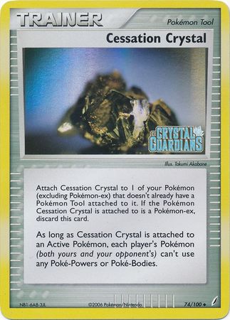 Cessation Crystal - 74/100 - Uncommon - Reverse Holo available at 401 Games Canada