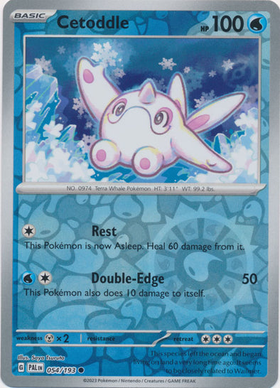 Cetoddle - 054/193 - Common - Reverse Holo available at 401 Games Canada